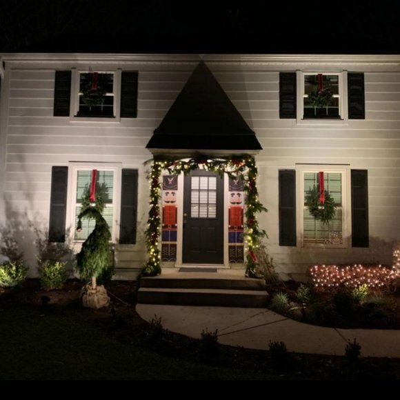 Christmas Door Decorations Nutcracker Decor Outdoor Holiday Xmas Porch Signs Set - Picture 6 of 7